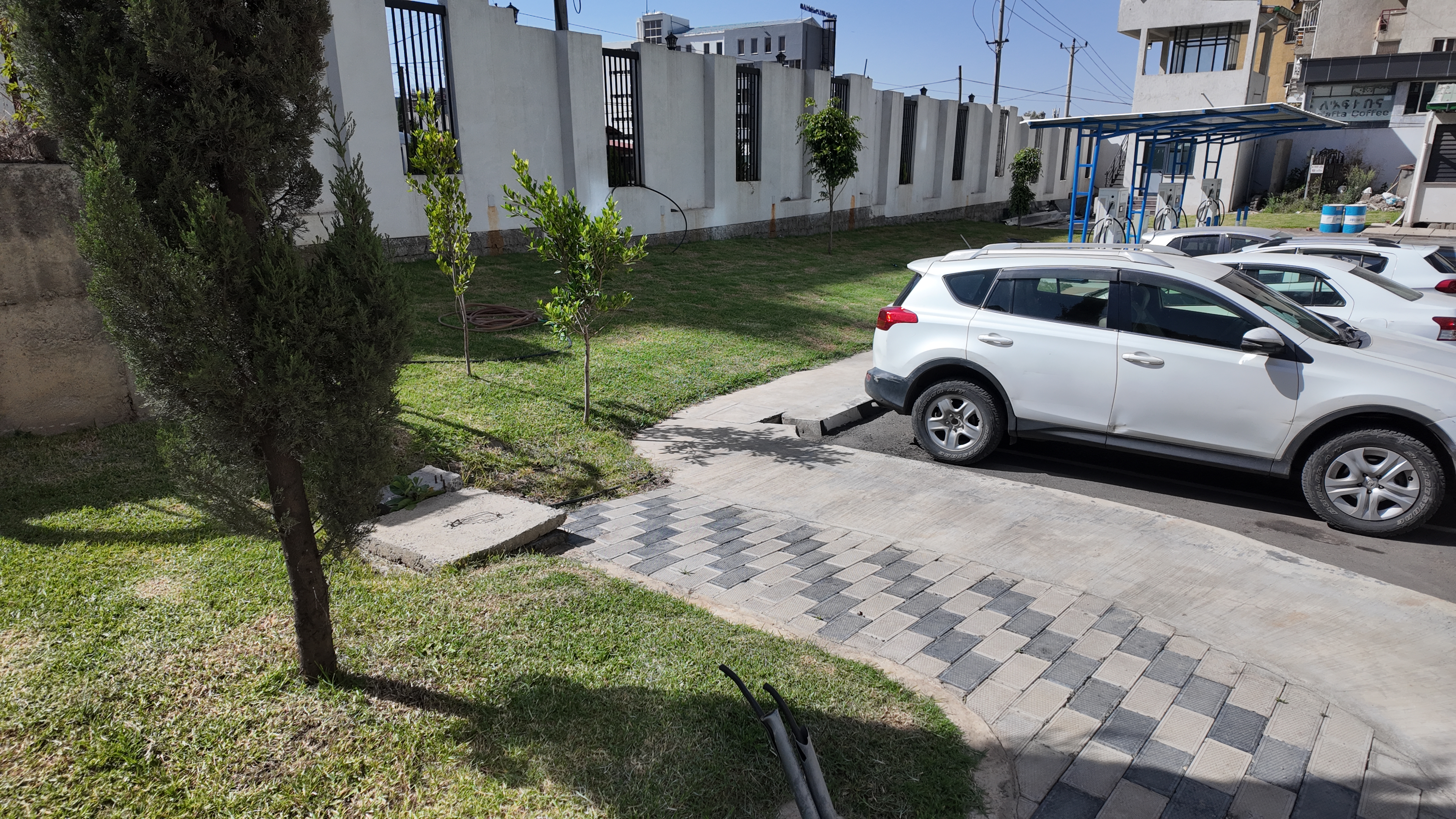 Outdoor planting and landscaping